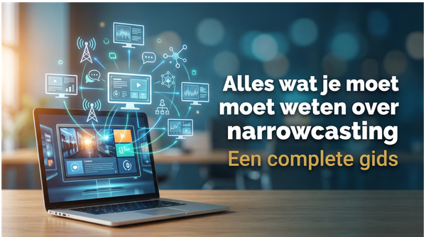 alles wat je moet weten over narrowcasting