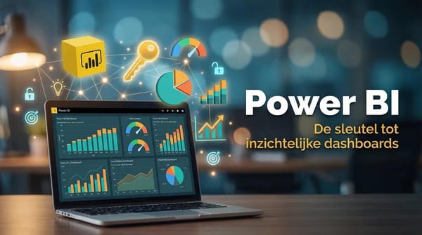 power bi op een laptop